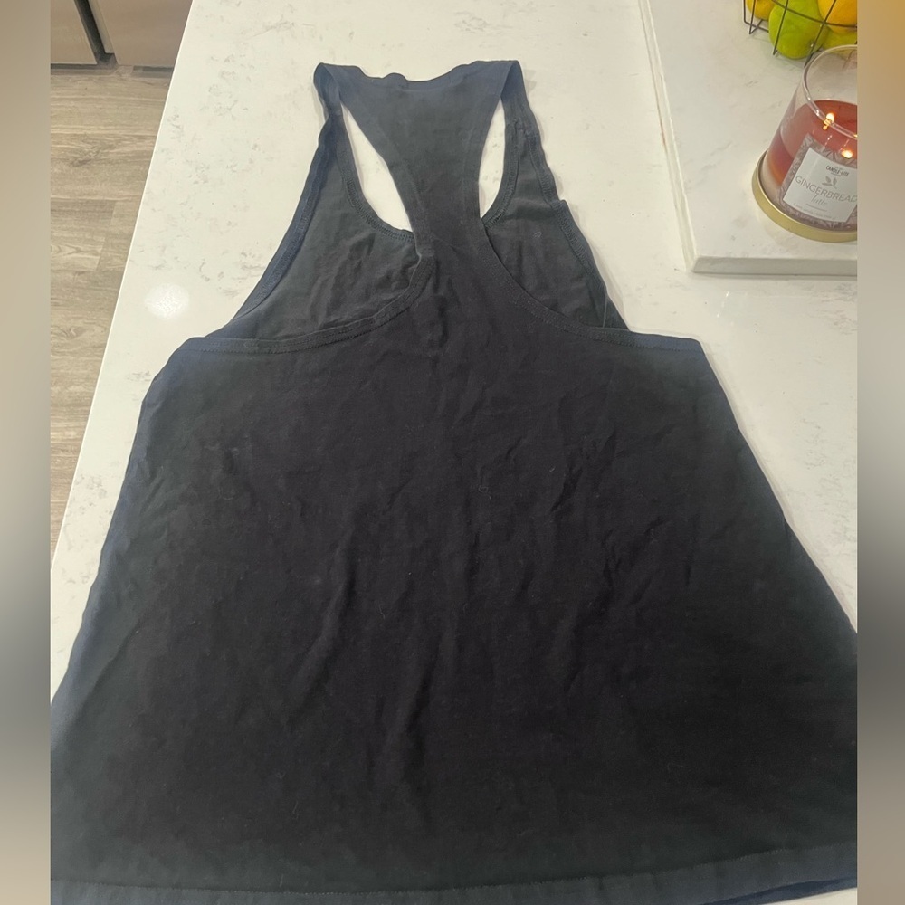 Gymshark Black Racerback Tank - Picture 3 of 3